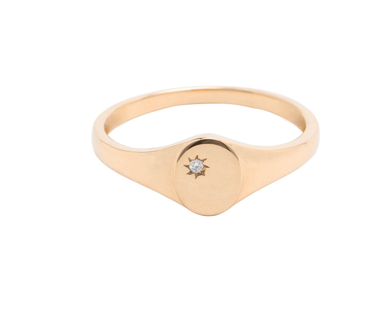 Picture of  Luna Rae solid 9k gold Rhia Ring