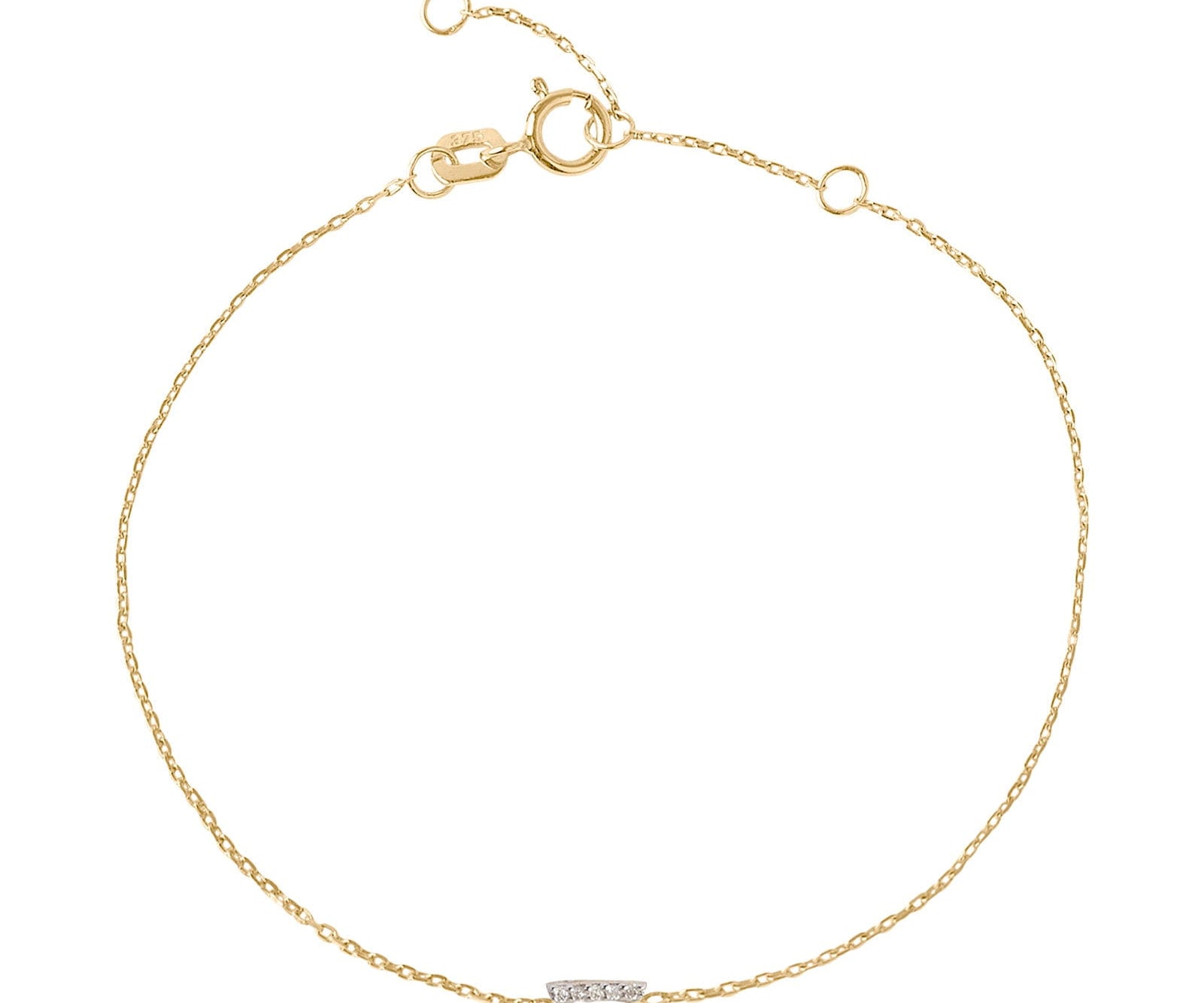 Picture of  Luna Rae solid 9k gold Water Element Bracelet