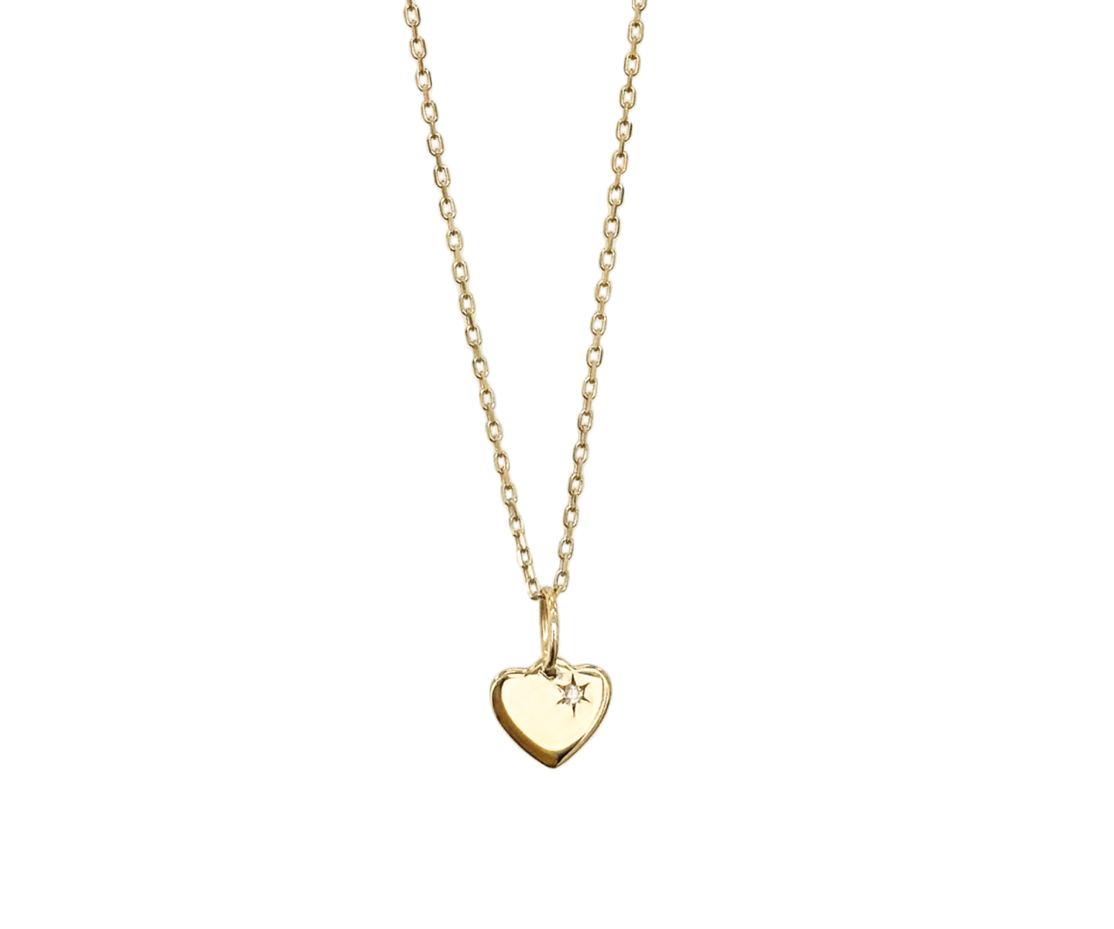 Picture of  Luna Rae solid 9k gold The Sweetheart Necklace