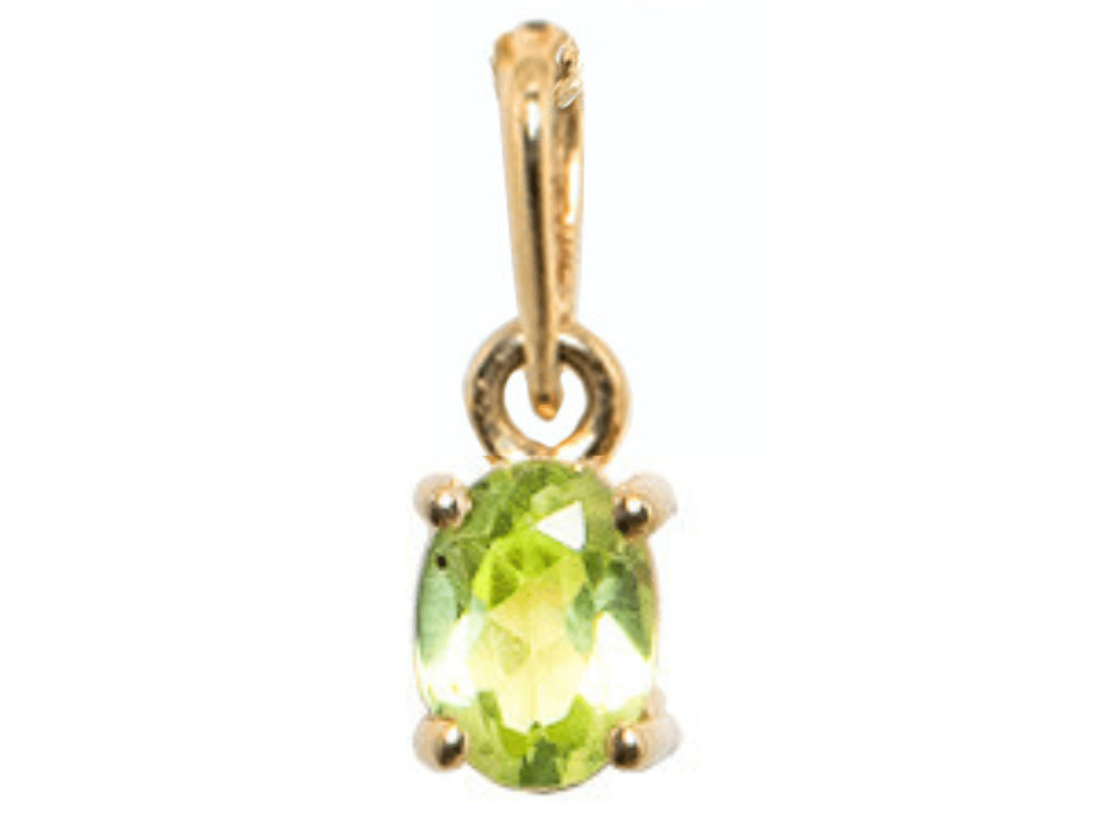 Picture of  Luna Rae solid 9k gold Peridot Necklace