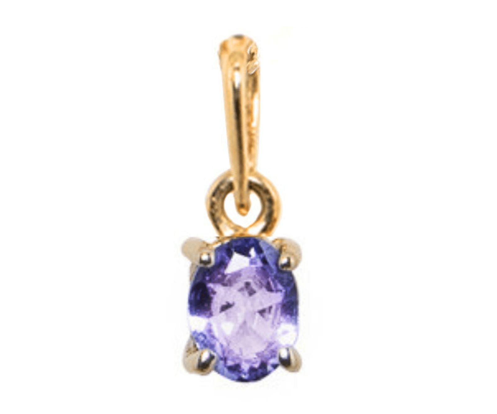 Picture of  Luna Rae solid 9k gold Tazanite Necklace