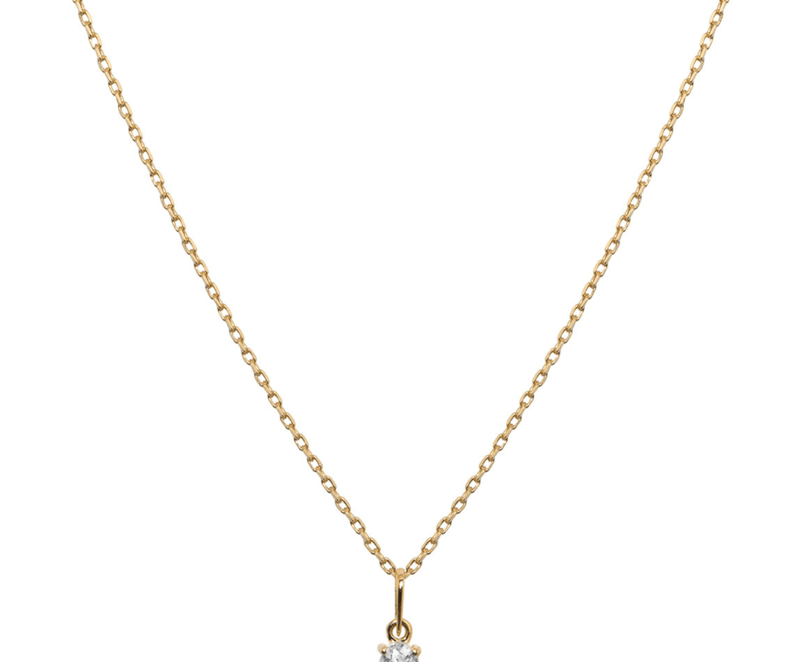 Picture of  Luna Rae solid 9k gold Diamond Necklace
