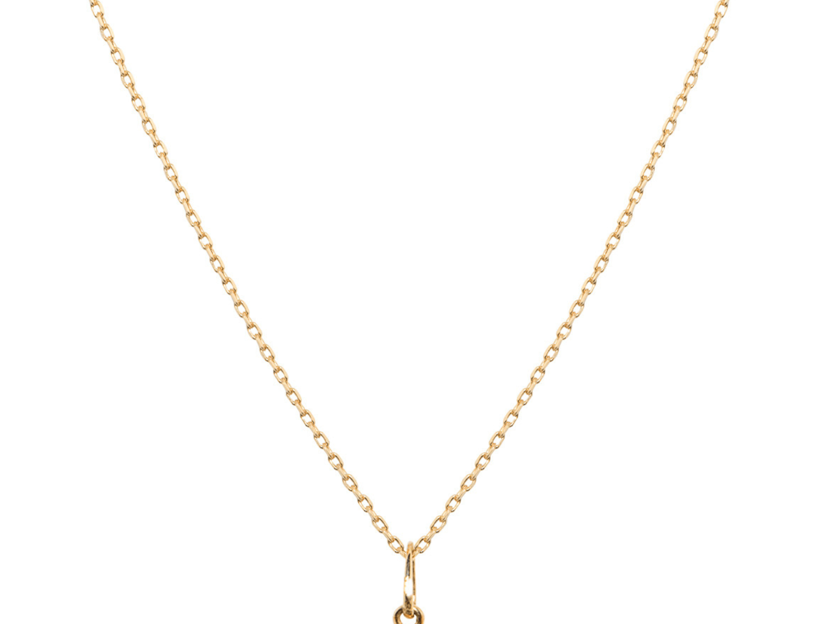 Picture of  Luna Rae solid 9k gold Garnet Necklace