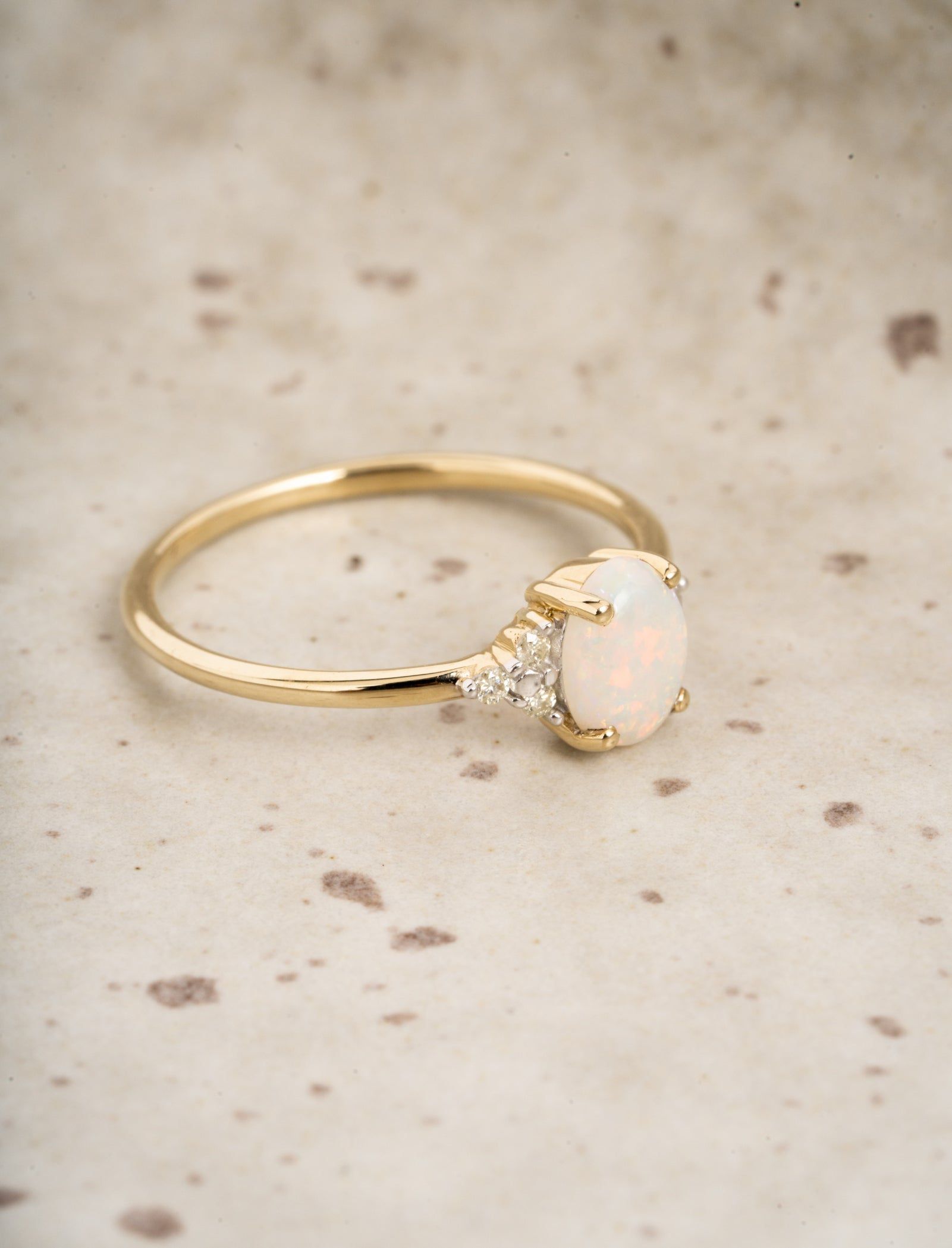 Picture of  Luna Rae solid 9k gold Aurora Ring