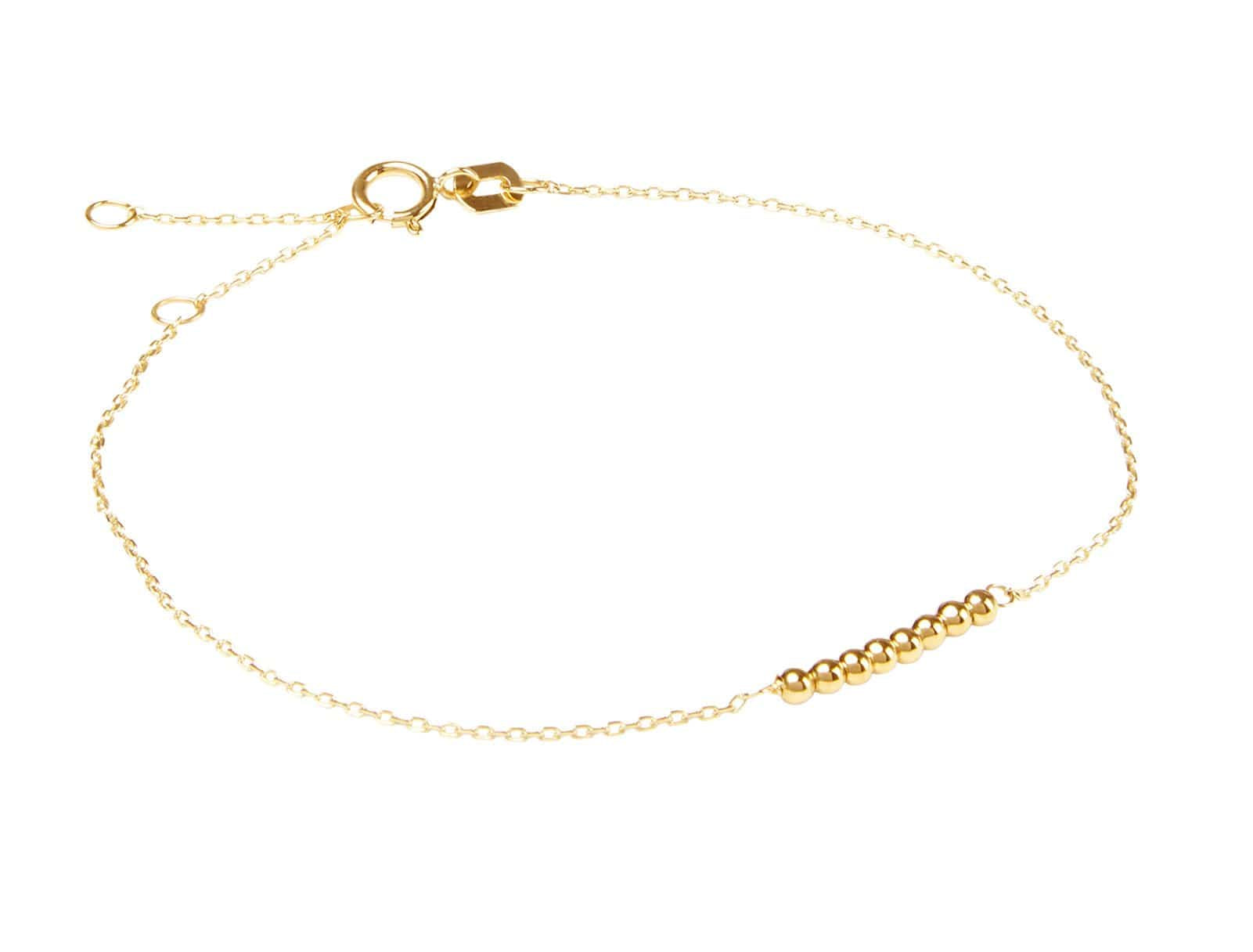 Picture of  Luna Rae solid 9k gold Align Bracelet