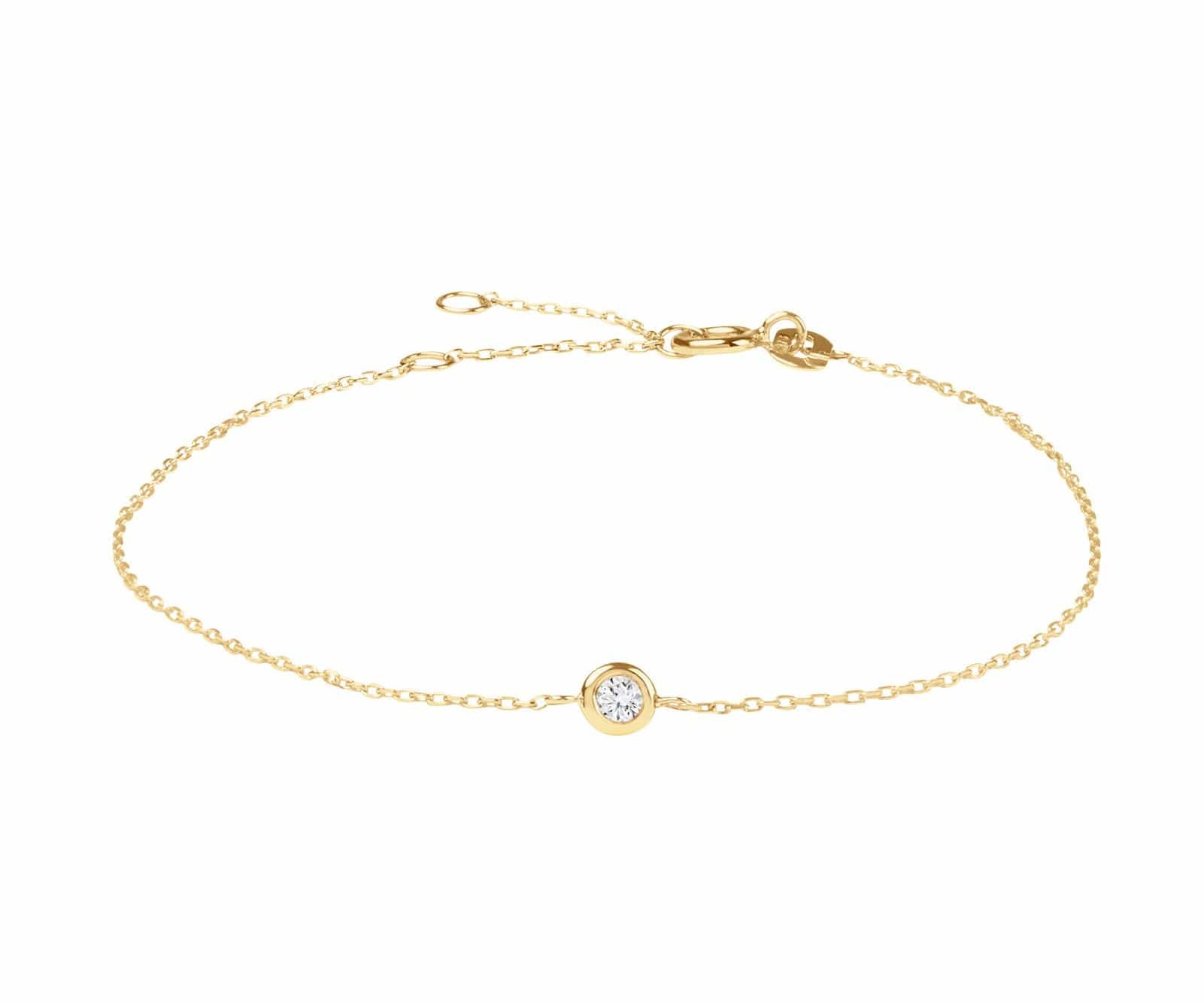 Picture of  Luna Rae solid 9k gold Diamond Sky Bracelet