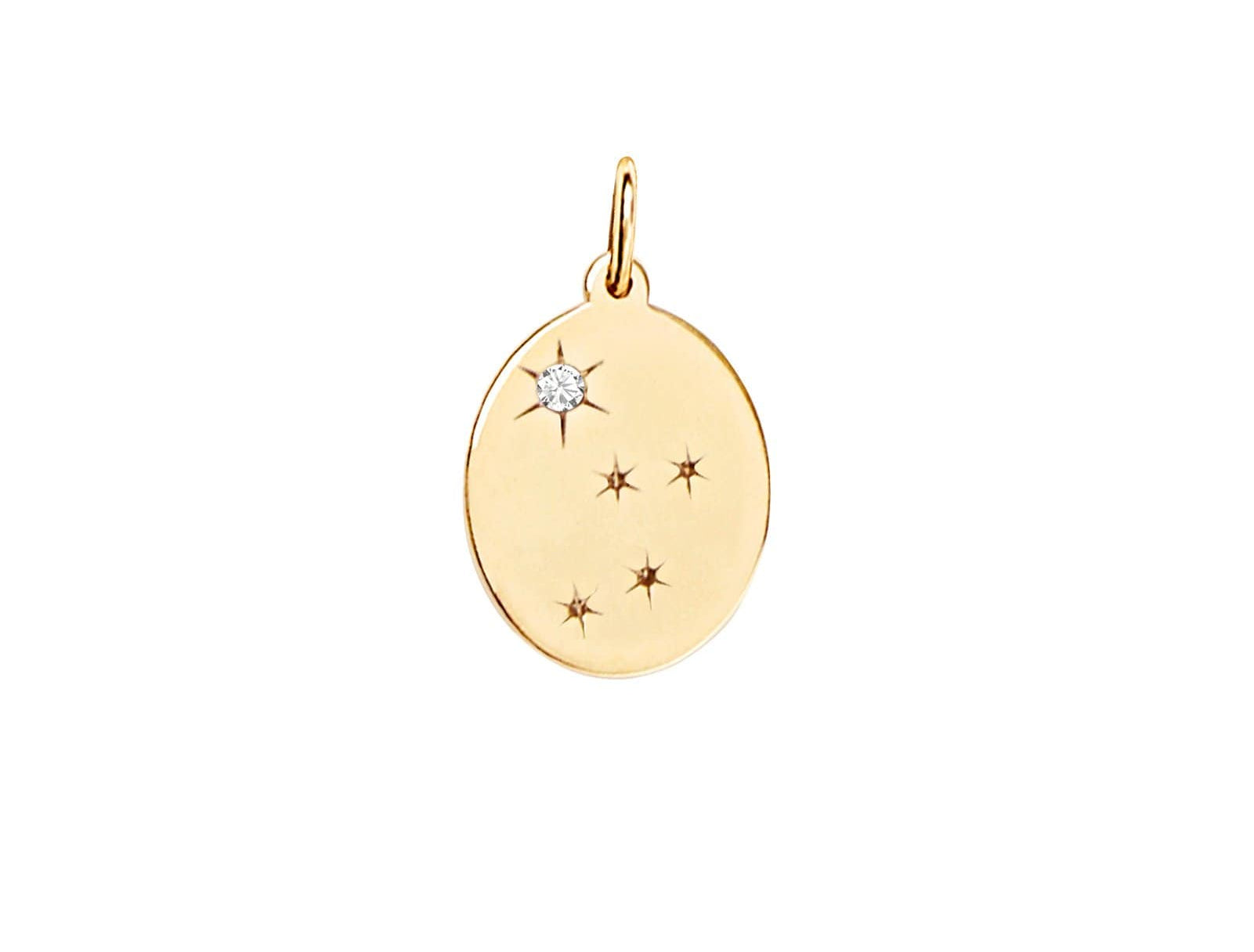 Picture of  Luna Rae solid 9k gold Stars of Capricorn
