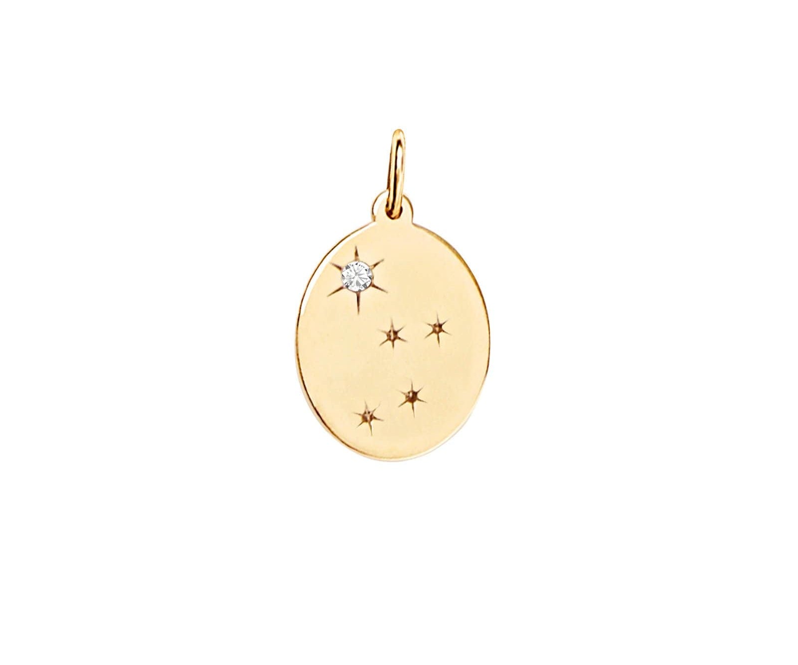 Picture of  Luna Rae solid 9k gold Stars of Capricorn