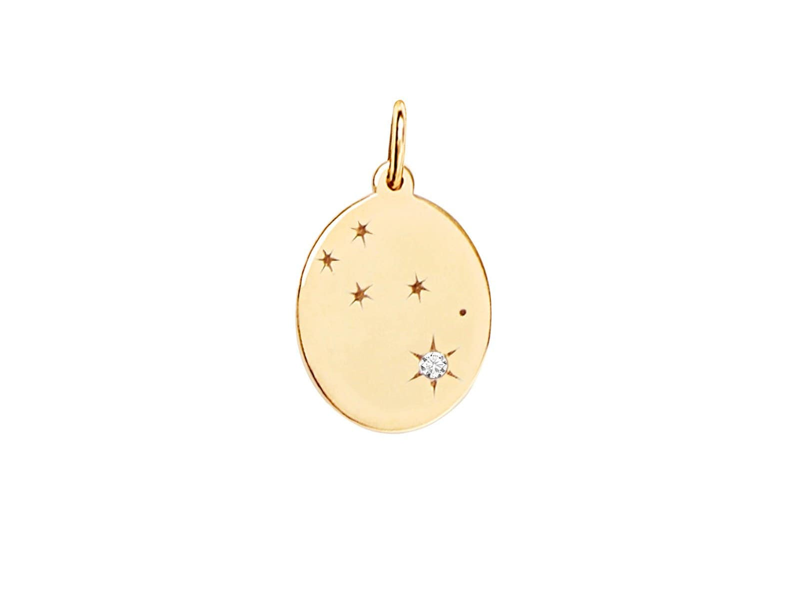 Picture of  Luna Rae solid 9k gold Stars of Taurus