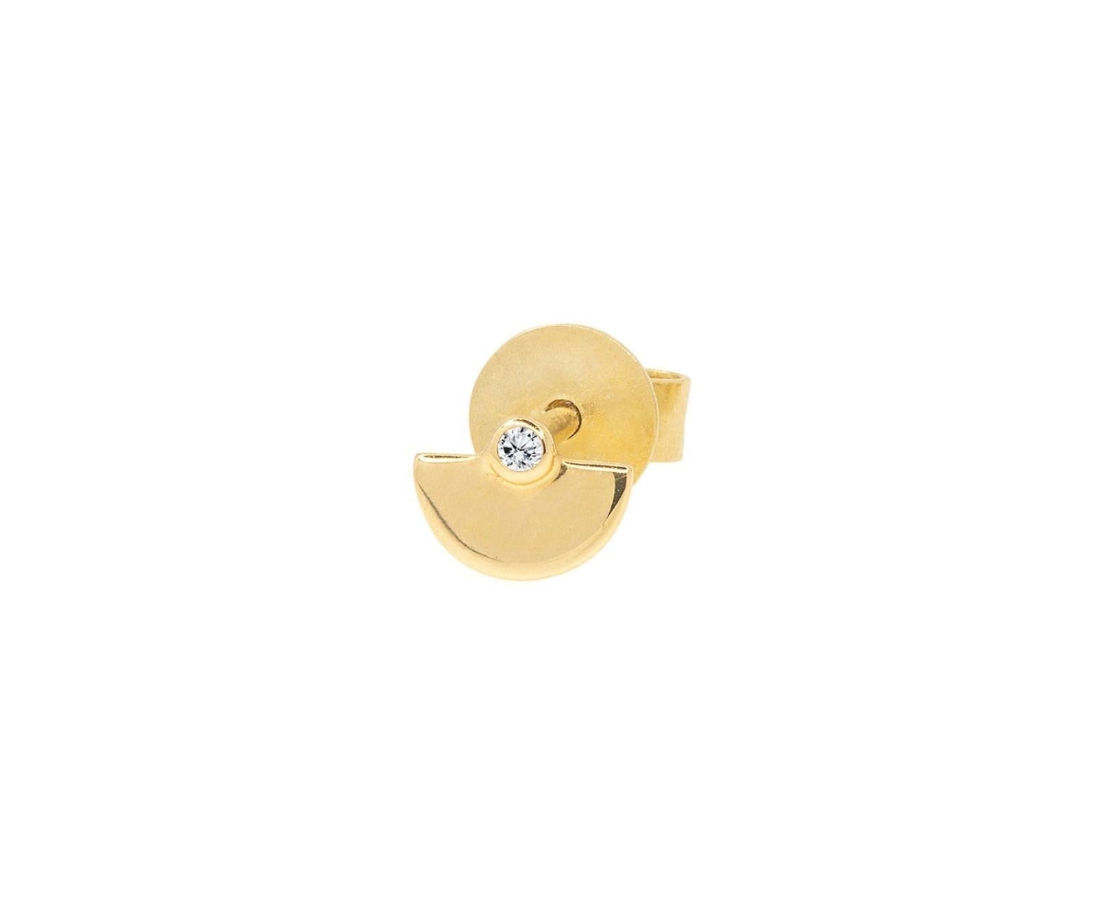 Picture of  Luna Rae solid 9k gold Lost Star Studs