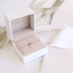 Picture of  Luna Rae solid 9k gold Letter V