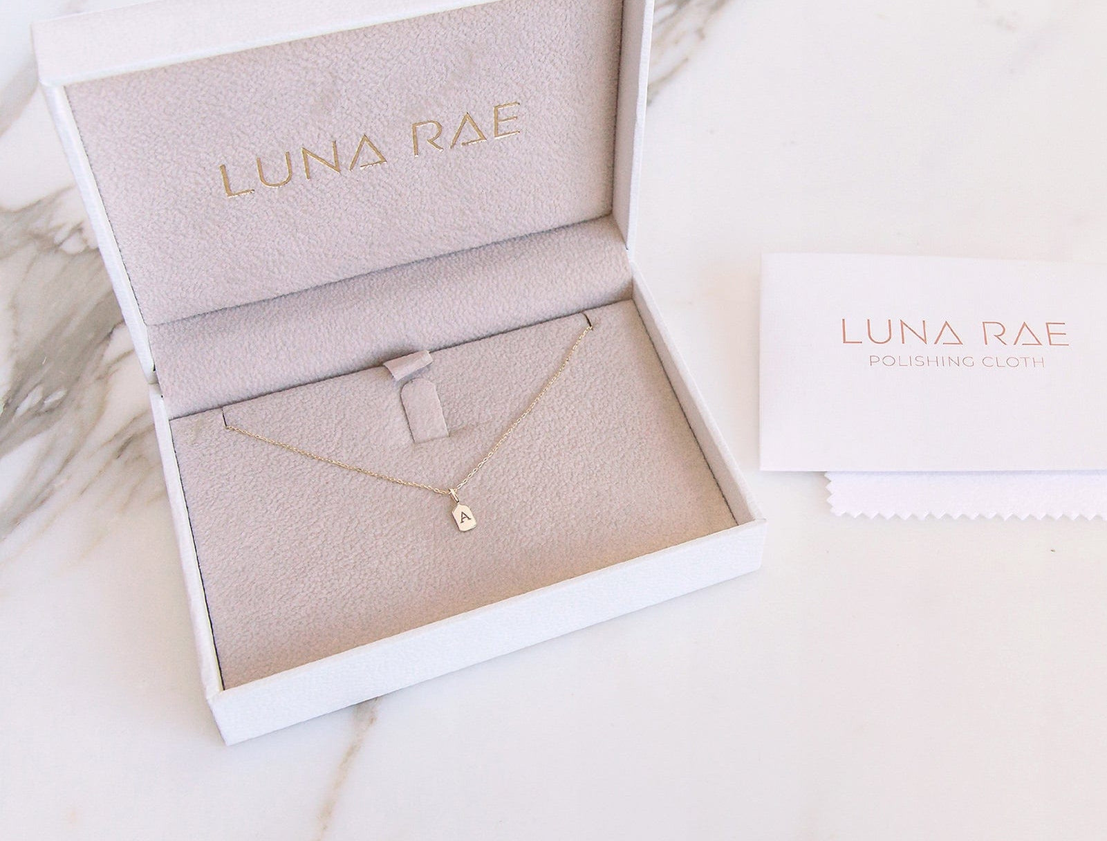 Picture of  Luna Rae solid 9k gold Letter C