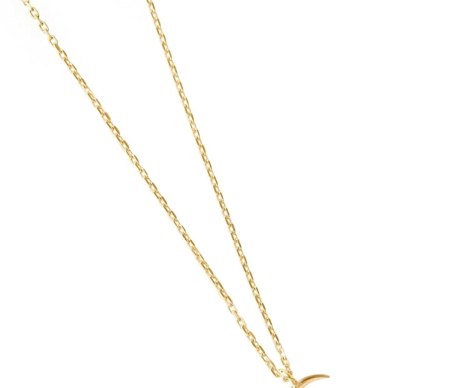 Picture of  Luna Rae solid 9k gold Selene Necklace