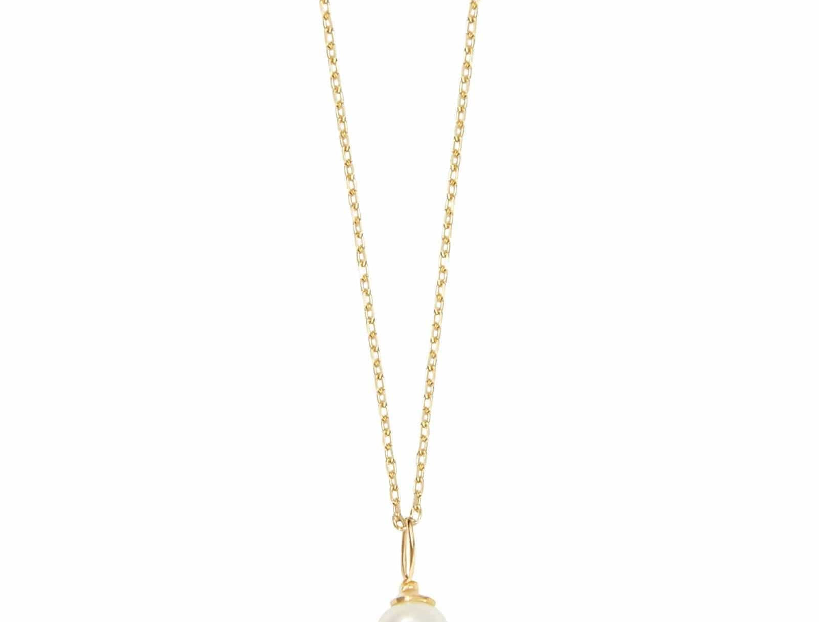 Picture of  Luna Rae solid 9k gold Moonglade Necklace